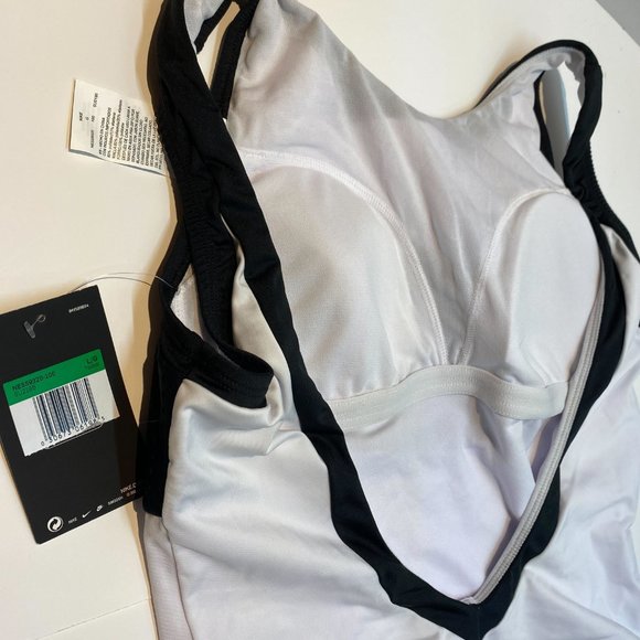 Nike Mockneck Classic White One Piece - Picture 6 of 7